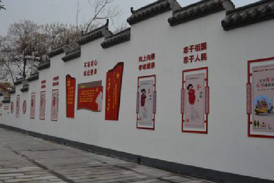 独山墙体彩绘-乡村文化墙