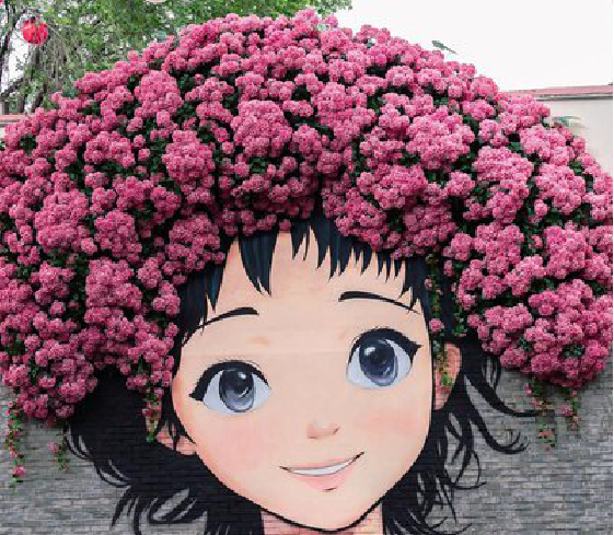 独山墙体彩绘-网红墙打卡