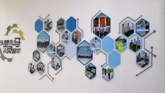 独山文化墙最常见的做法。