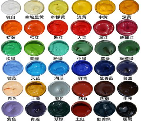 独山墙绘颜色的选择有讲究。